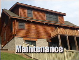  Hope Mills, North Carolina Log Home Maintenance